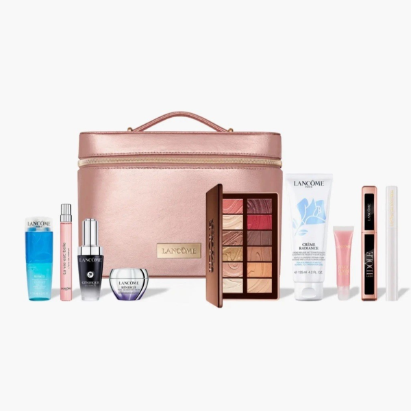 Lancome 2025 Beauty Box 9 Piece Set $534 Value 8 Full Size Plus Carrying Case