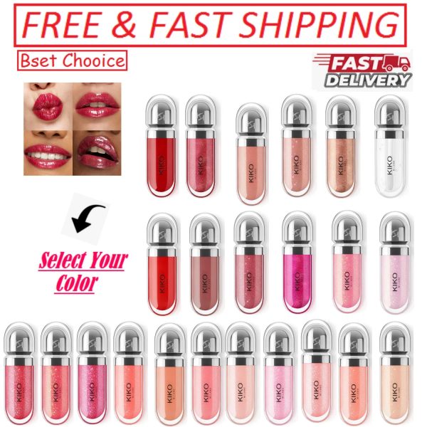 Kiko Milano 3d Hydra Lipgloss | Softening Lip Gloss For A 3D Look